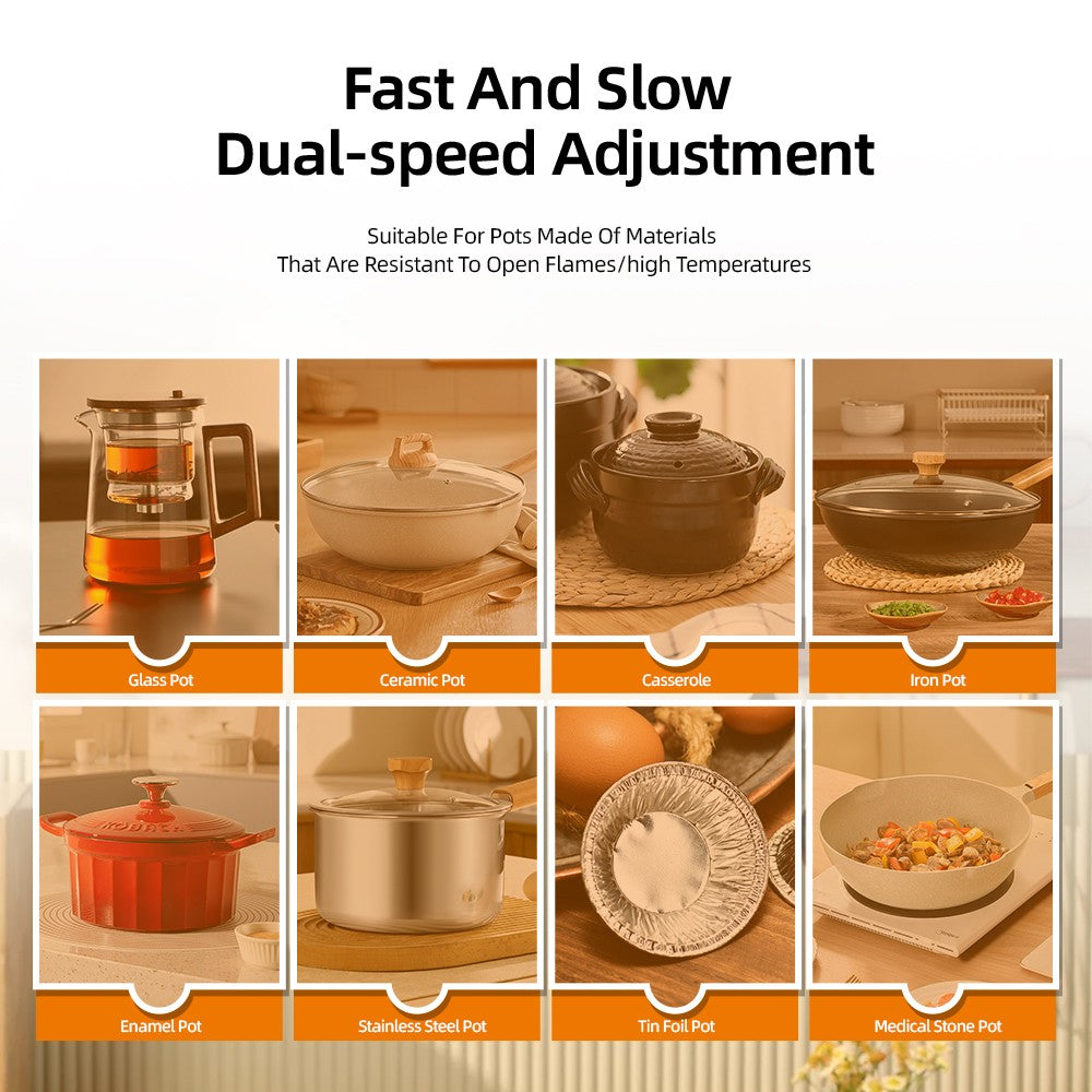 Plită cu Inducție HALEY 3500W, Geam Cristal Negru, Timer, Control Tactil, Oprire Automată, Protecție la Supraincălzire